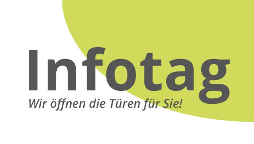 Infoplakat für den Infotag der Schule